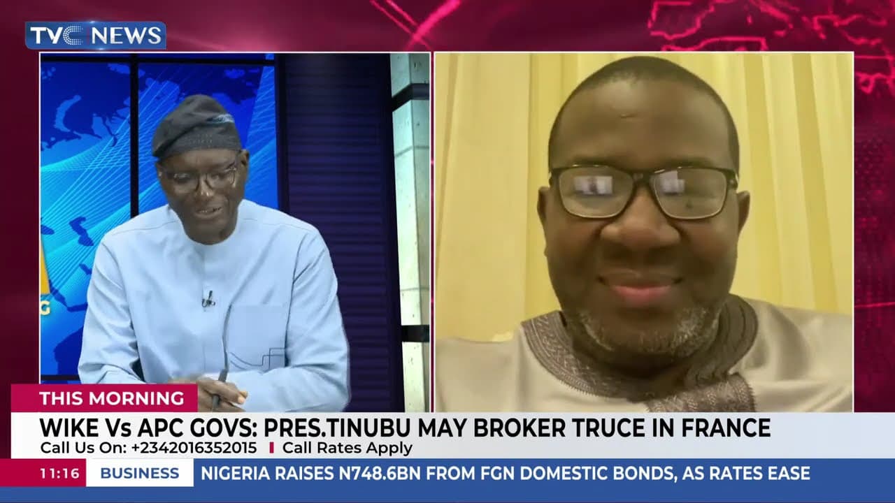 Wike Vs APC Govs: Pres. Tinubu May Broker Truce In France - Presidency