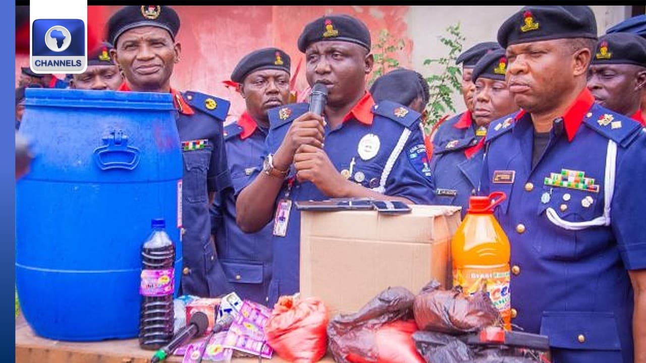 Two Suspects Arrested As NSCDC Uncovers ‘Illegal’ Juice Factory In Lagos