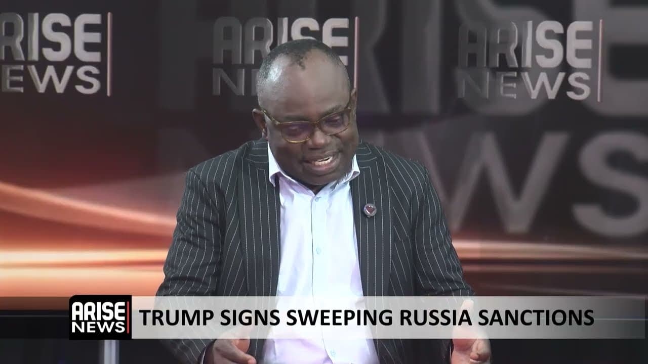 Trump Signs Sweeping Russia Sanctions - Tietie