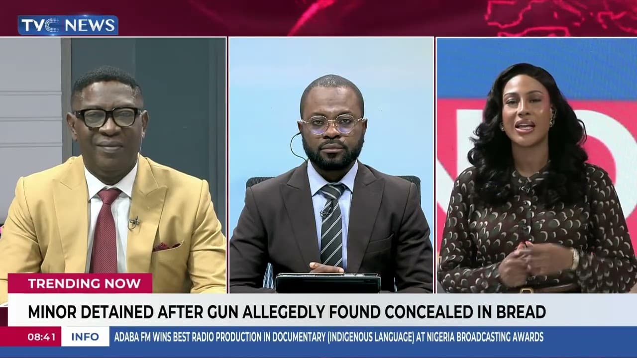 Trending Now | Minor Arrested With Gun Hidden Inside Bread + More