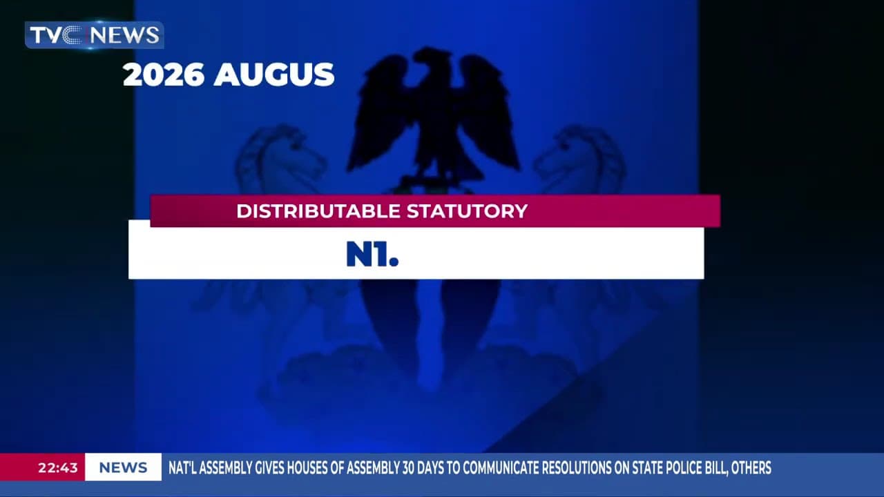 FG, States, LGS Share N2.338tn Revenue In August