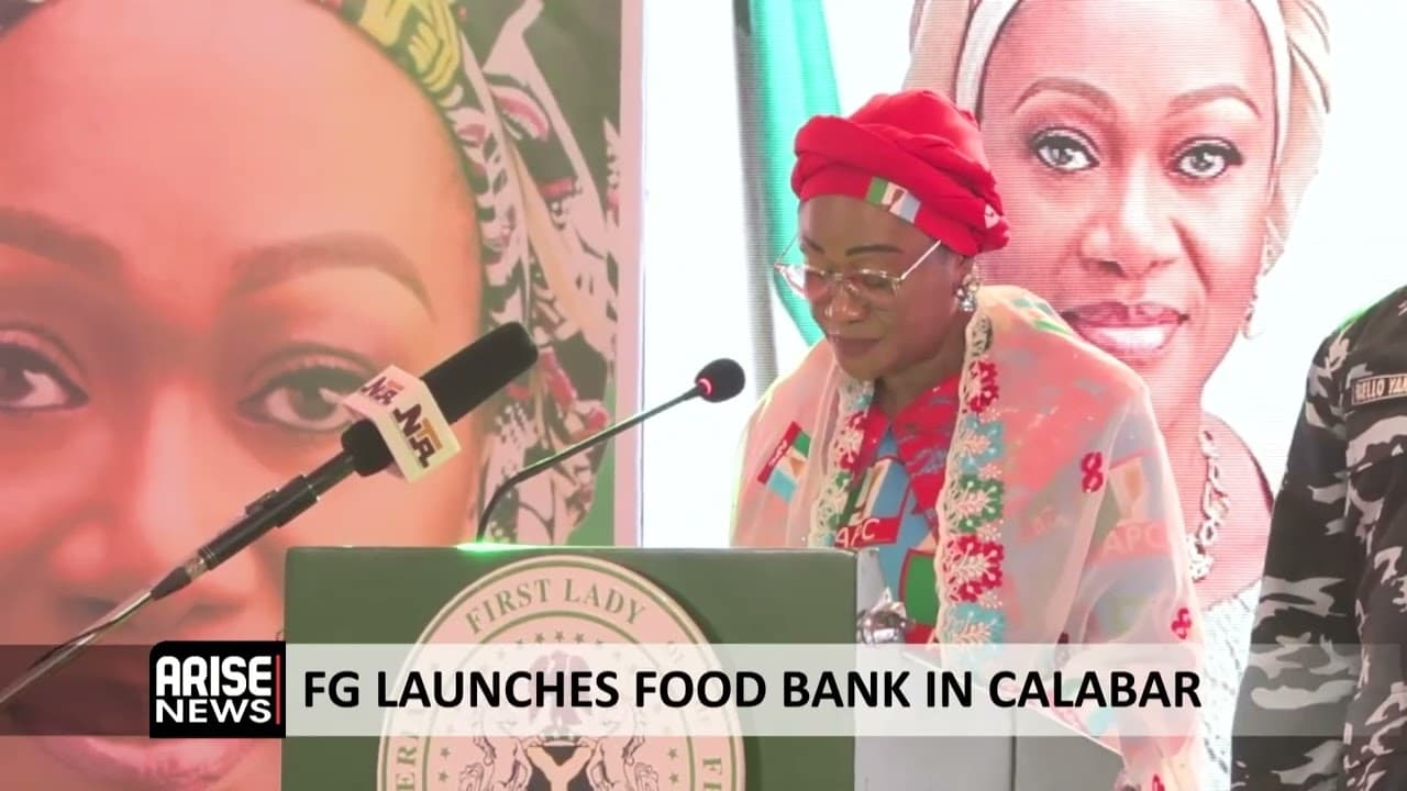 FG LAUNCHES FOOD BANK IN CALABAR