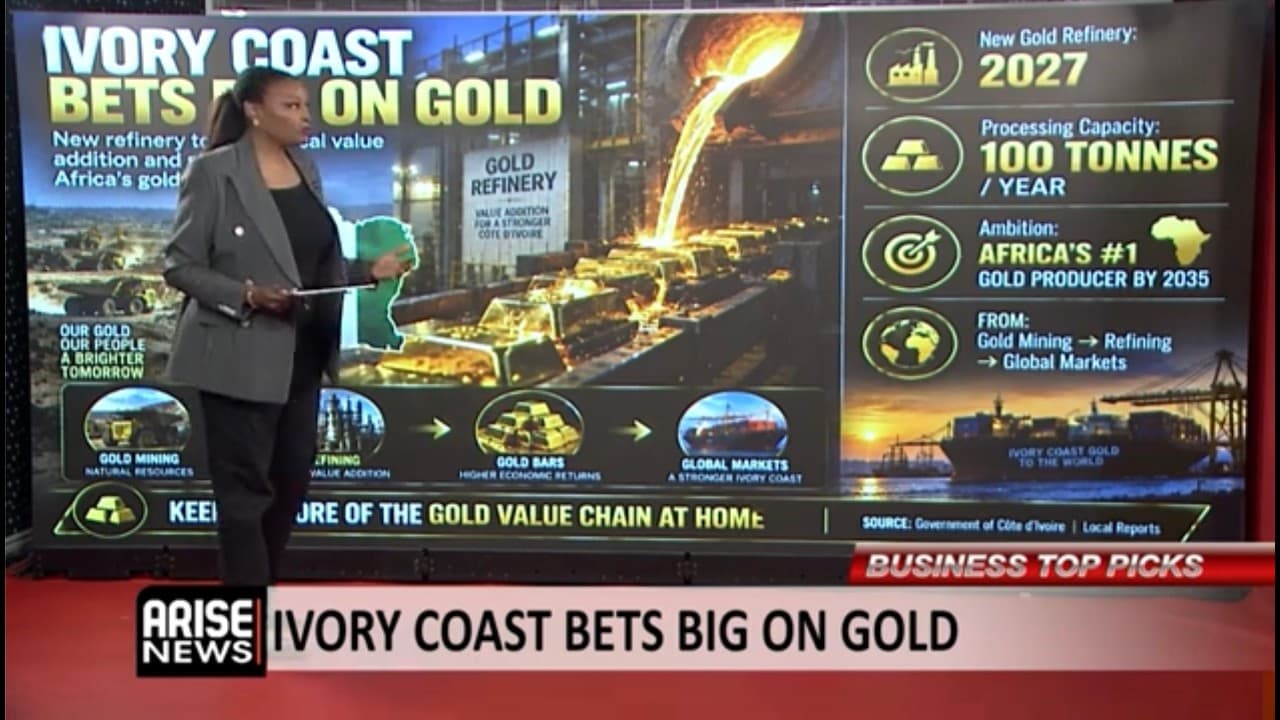 Ivory Coast Wants to Refine Its Own Gold