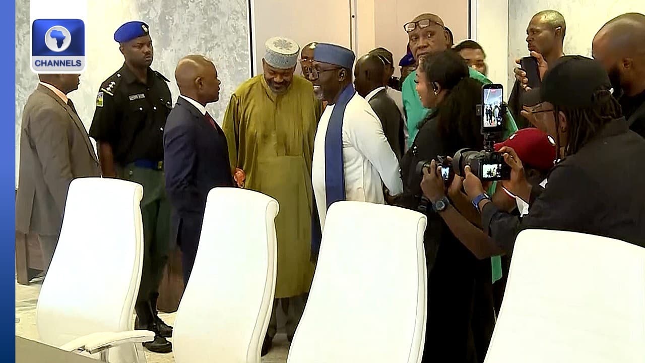 Rochas Okorocha Inspects New Ohanaeze Ndigbo Headquarters In Enugu State