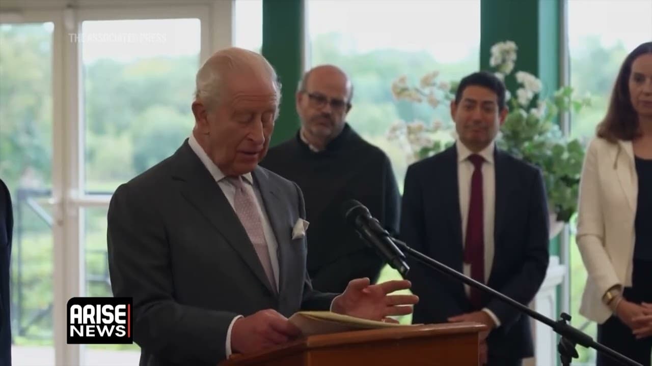 KING CHARLES WARNS OF AI RISKS