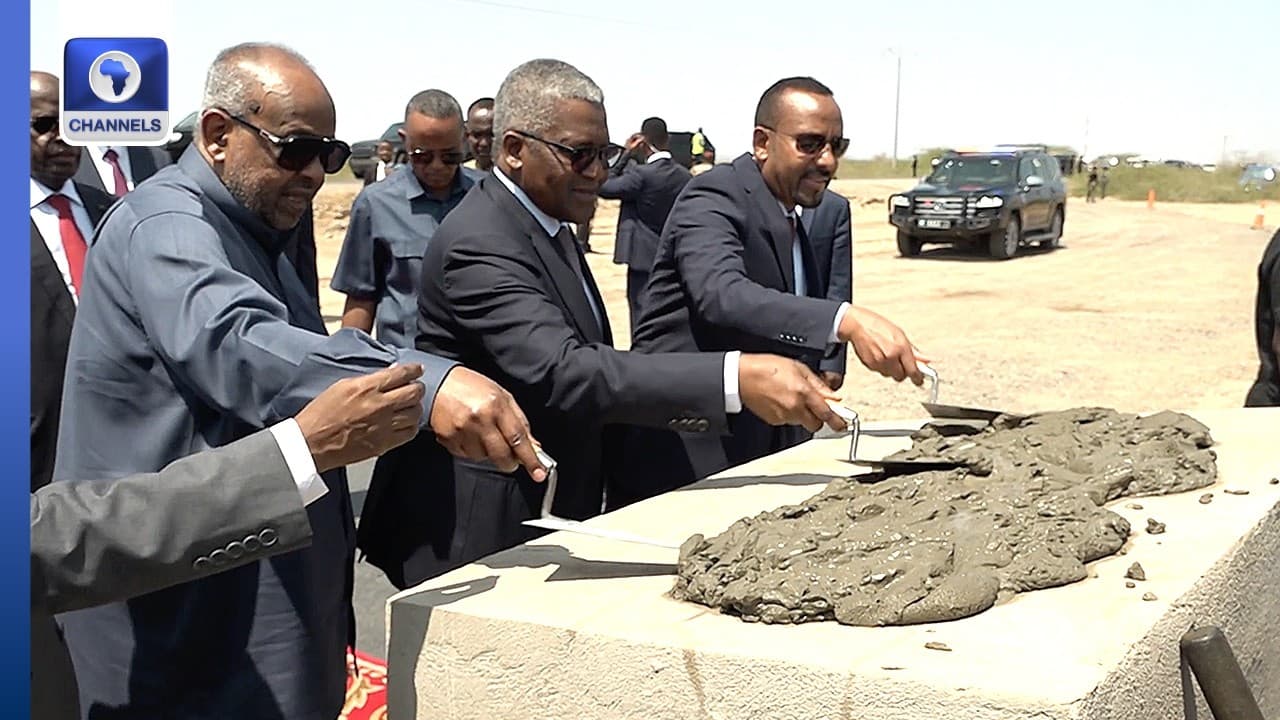 Ethiopia, Djibouti Leaders Perform Groundbreaking For Dangote Oil Terminal & Pipeline Project