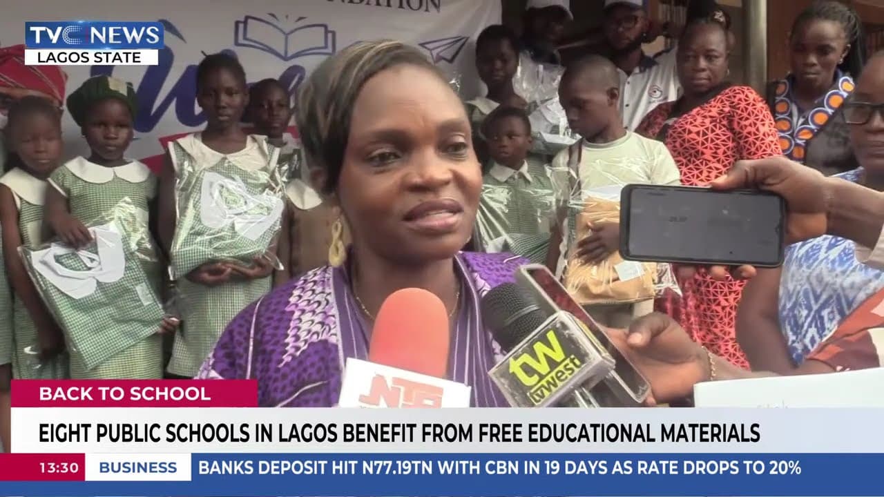 Eight Public Schools In Lagos Benefit From Free Educational Materials