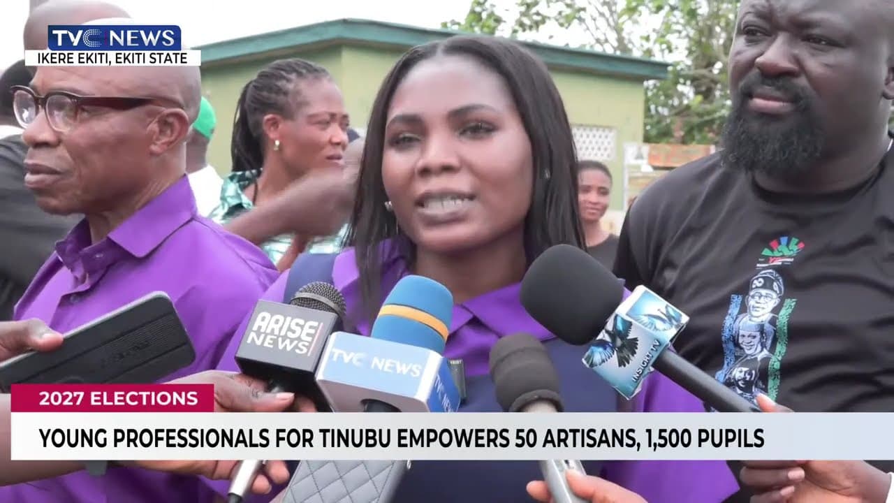 Young Professionals For Tinubu Empowers 50 Artisans, 1,500 Pupils