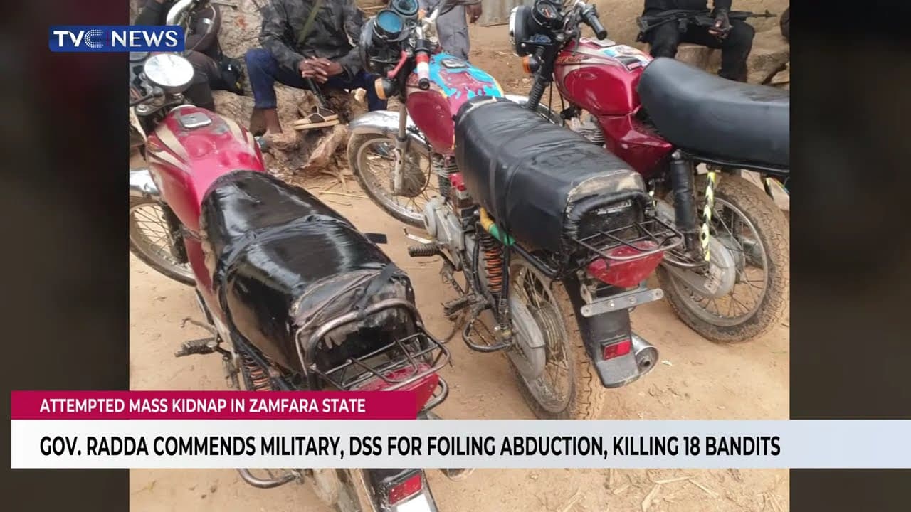 Gov Radda Commends Military, DSS For Foiling Abduction, Killing 18 Bandits