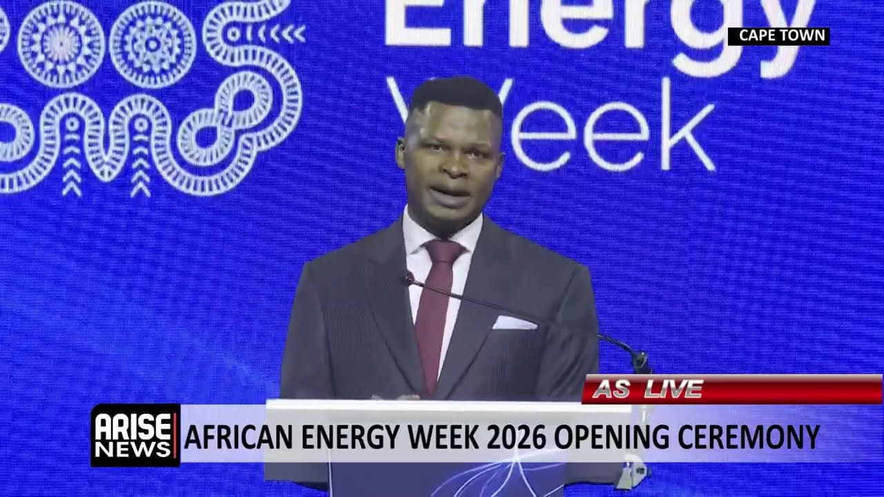 AFRICAN ENERGY WEEK 2026 OPENING CEREMONY