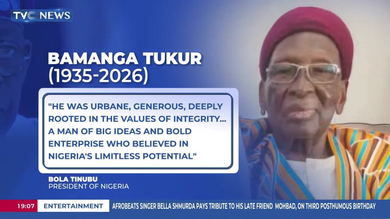 Bamanga Tukur Was A Generous, Bold Entrepreneur Who Believed In Nigeria - Tinubu