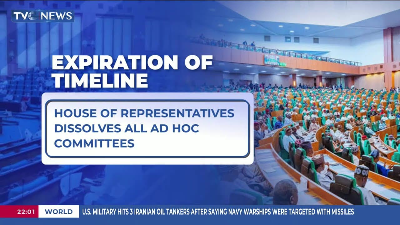 Why House Of Reps Dissolved All Ad Hoc Committees