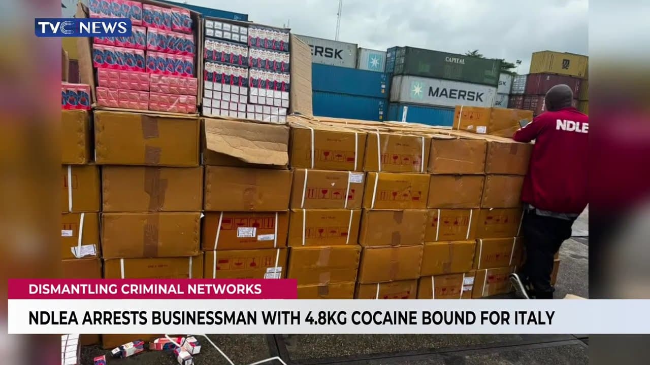 NDLEA Seizes Over N5bn Worth Of Cocaine, Loud, Intensifies Crackdown