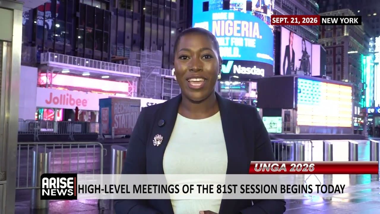 UNGA 2026: High-Level Meetings Of The 81st Session Begins Today - Ekpenyong