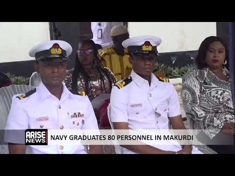 NAVY GRADUATES 80 PERSONNEL IN MAKURDI