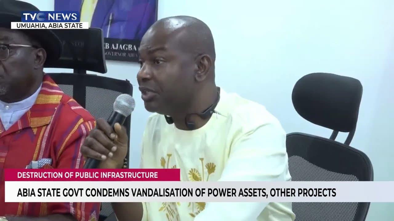 Abia Govt. Condemns Destruction of Power Assets, Other Projects