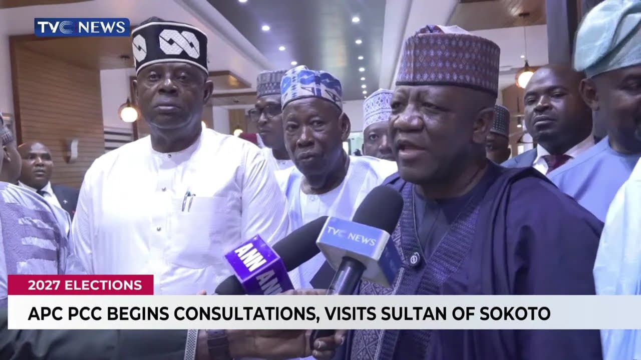 2027 Polls: APC PCC Begins Consultations, Visits Sultan Of Sokoto