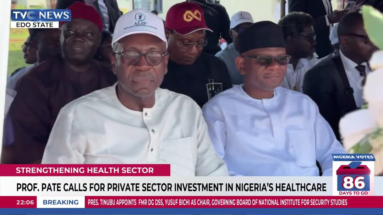 Prof. Pate Calls For Private Sector Investment In Nigeria's Healthcare