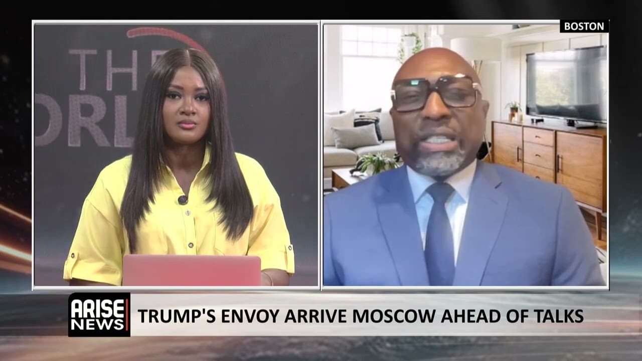 Trump’s Envoy Arrive Moscow Ahead Of Talks - Odunze