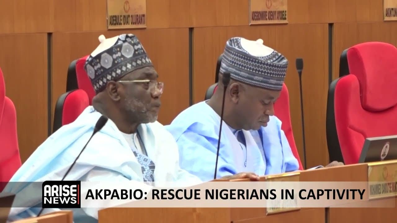 AKPABIO: RESCUE NIGERIANS IN CAPTIVITY