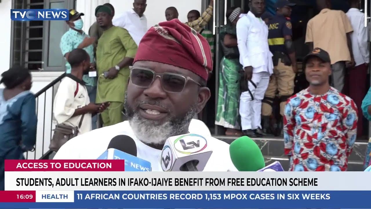 Students, Adult Learners In Ifako-Ijaiye Benefit From Education Scheme