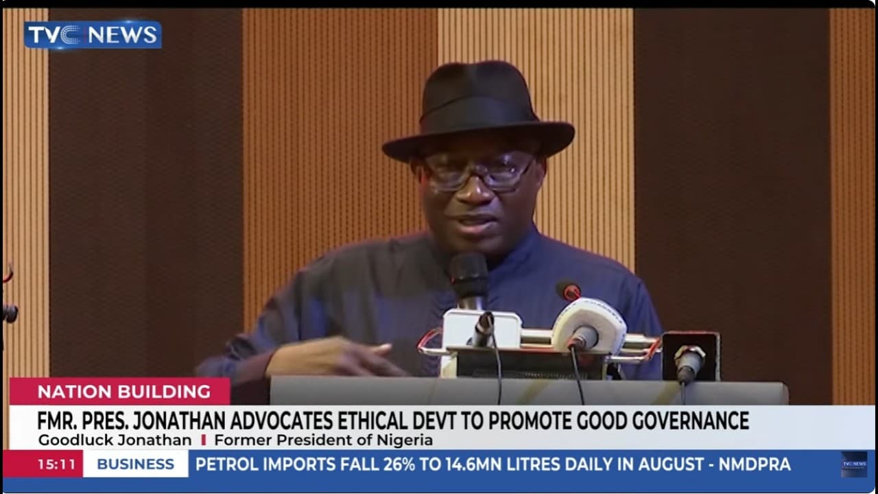 Desperation To Lead Cannot Produce Good Governance In Nigeria - Former President Jonathan