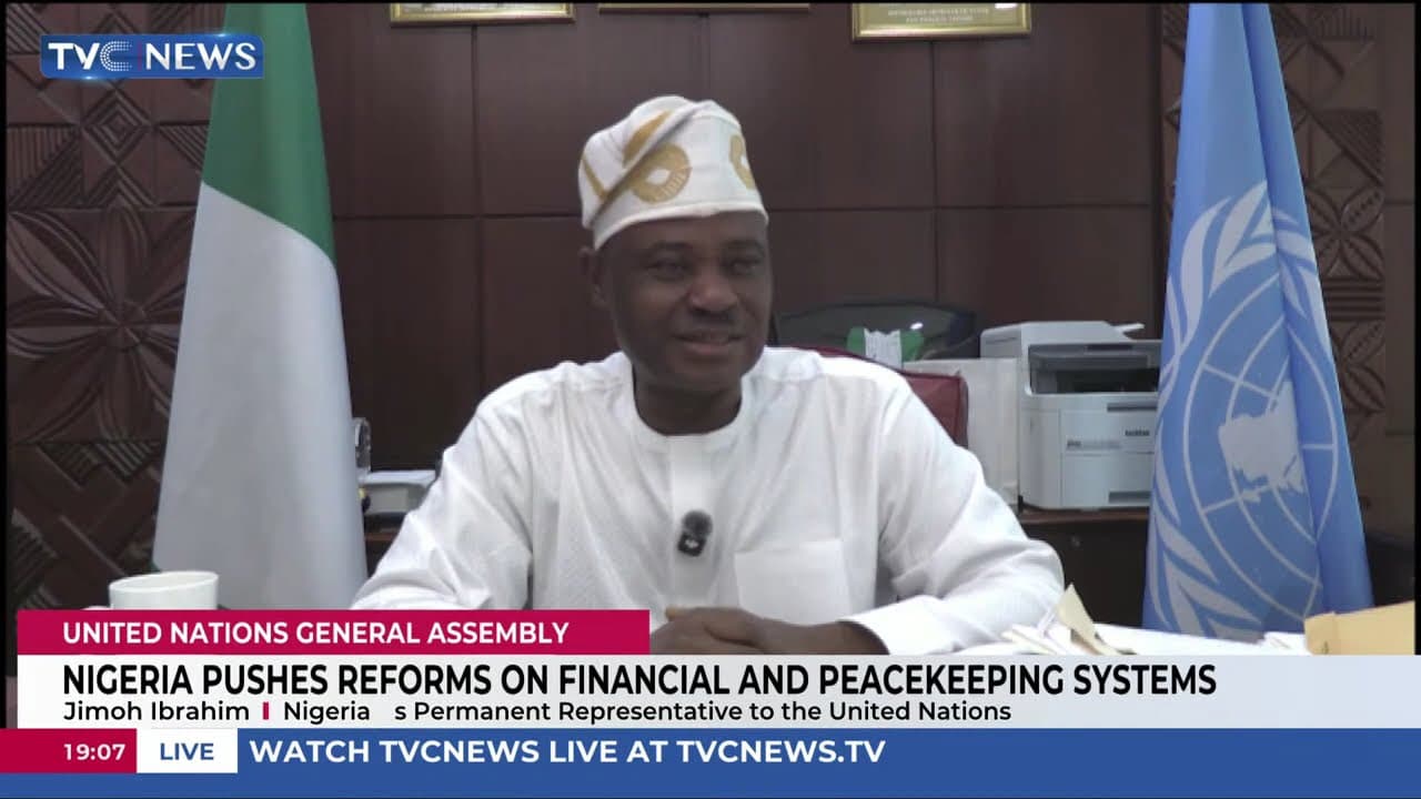UNGA | Nigeria Pushes Reforms On Financial, Peacekeeping Systems