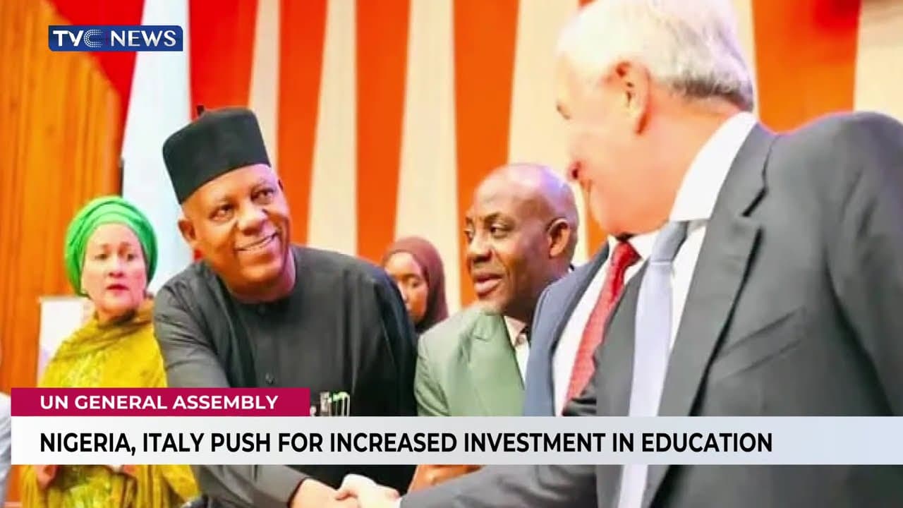 Nigeria, Italy Push For Increased Investment In Education
