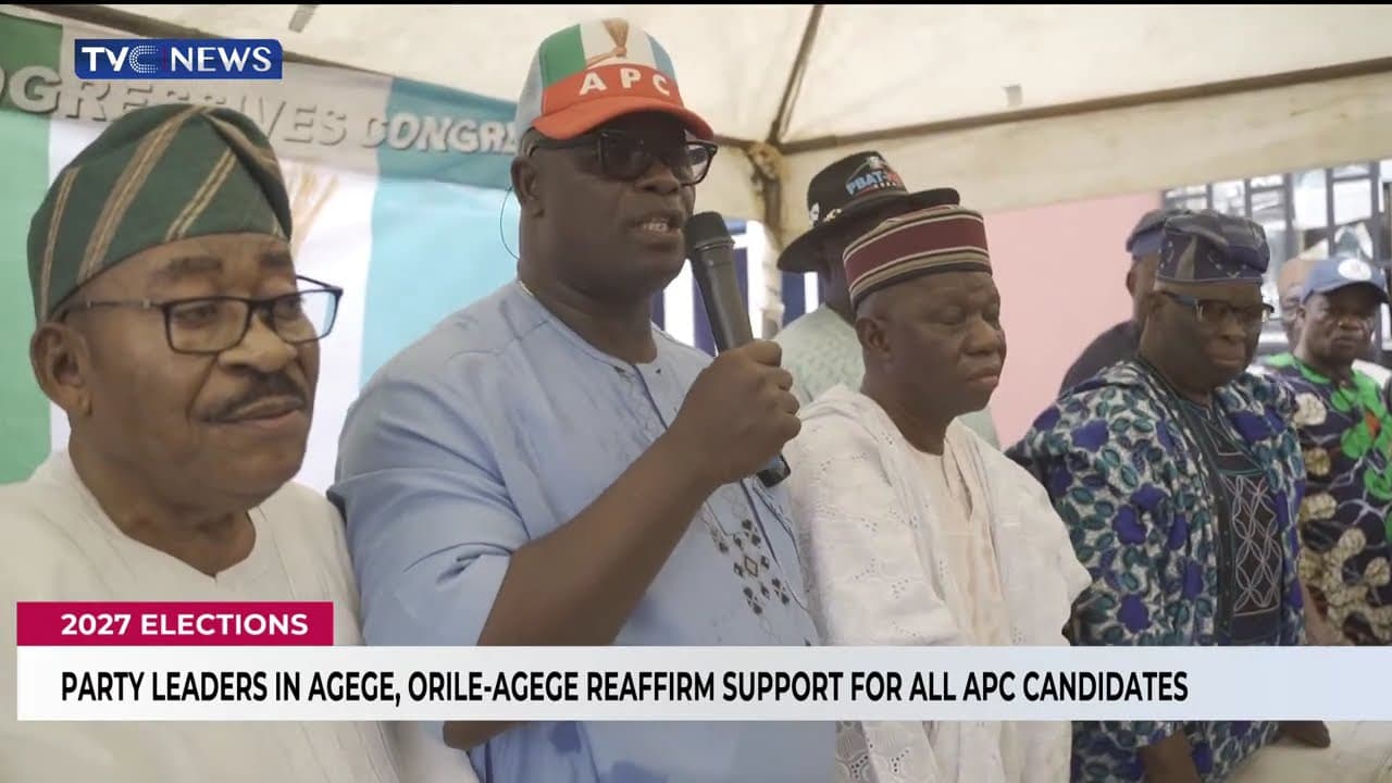 Party Leaders In Agege, Orile-Agege Reaffirm Support For All APC Candidates