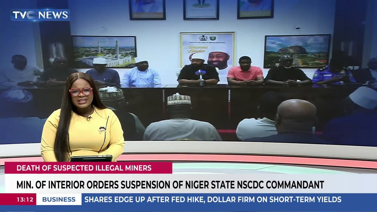 FG Condoles With Niger State Over Death Of 37 Suspected Illegal Miners
