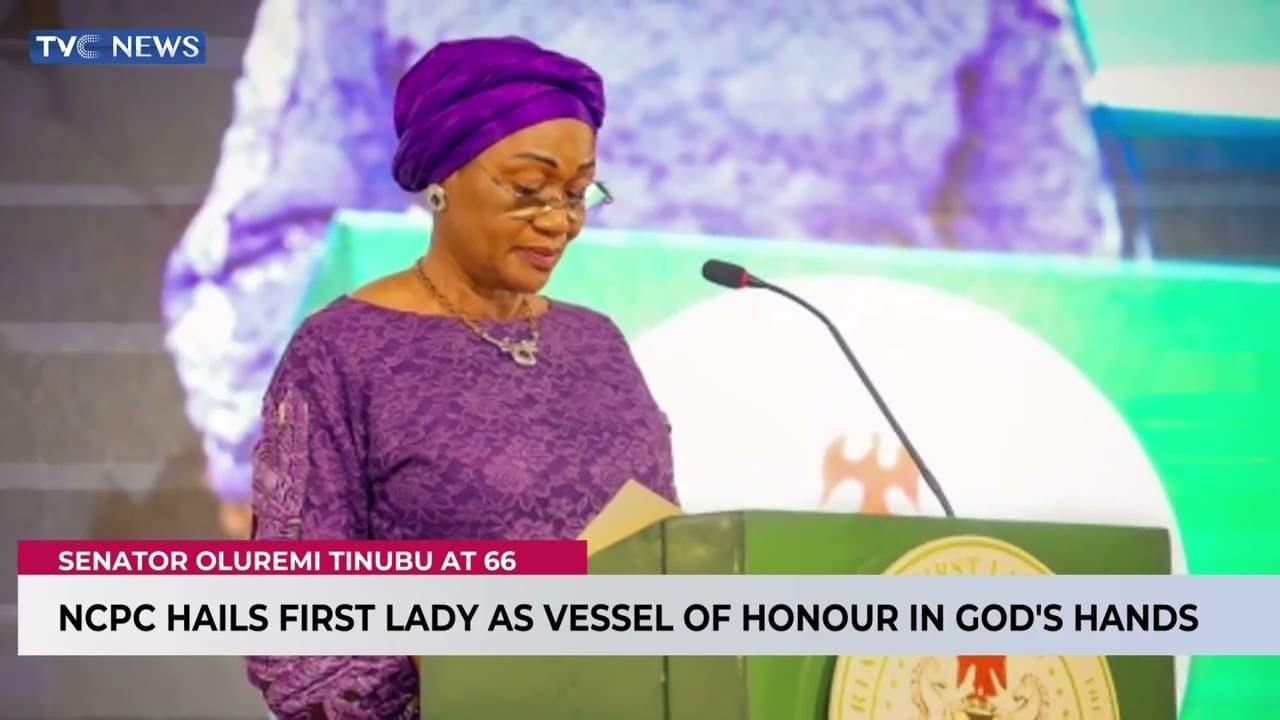 NCPC Hails First Lady At 66 As Vessel Of Honour In God's Hands