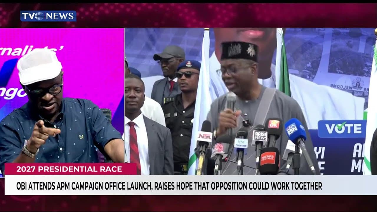 Obi Attends APM Campaign Office Launch, Raises Hope That Opposition Could Work Together