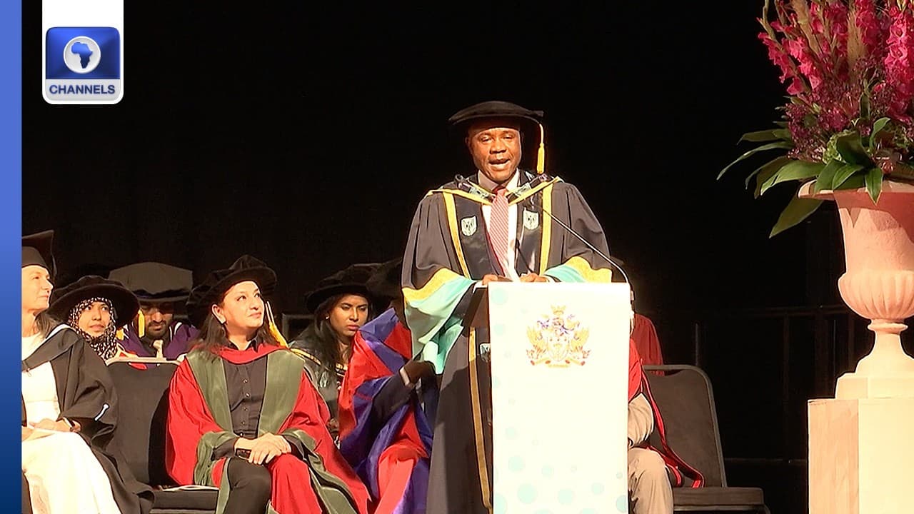 Gov Mbah Gets Honorary Degree From University Of East London