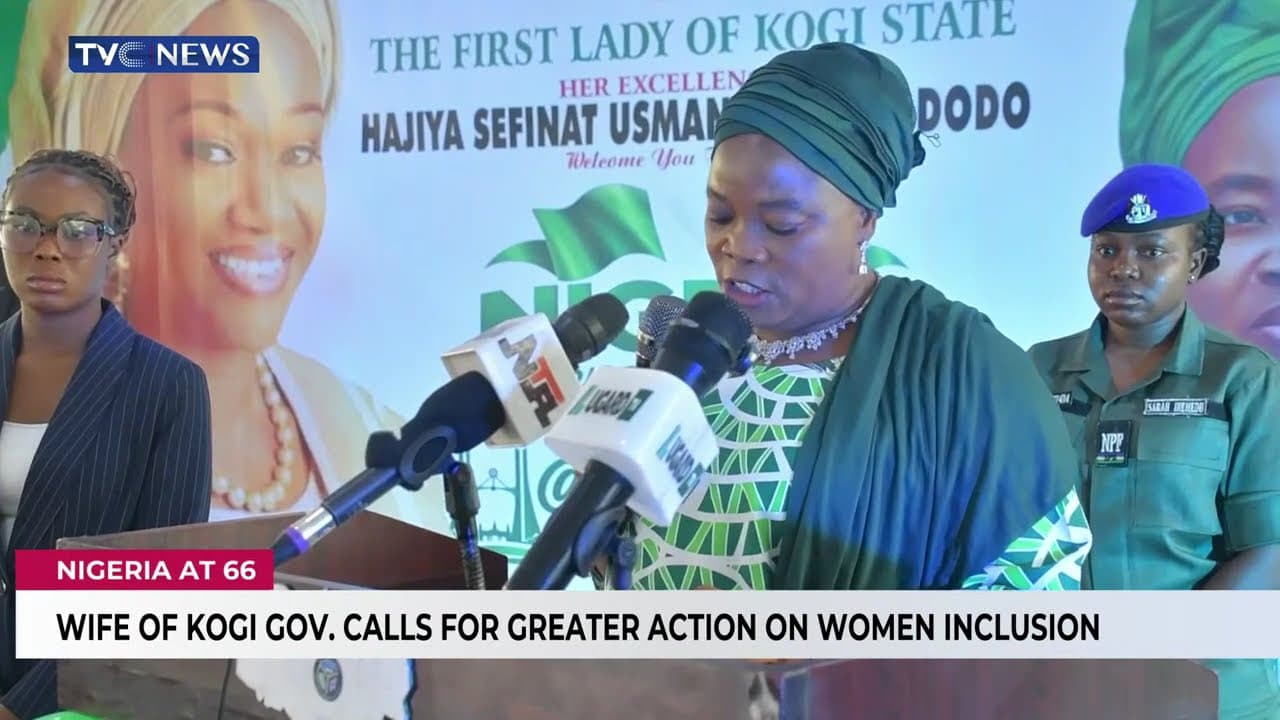 Wife Of Kogi Gov. Calls For Greater Action On Women Inclusion