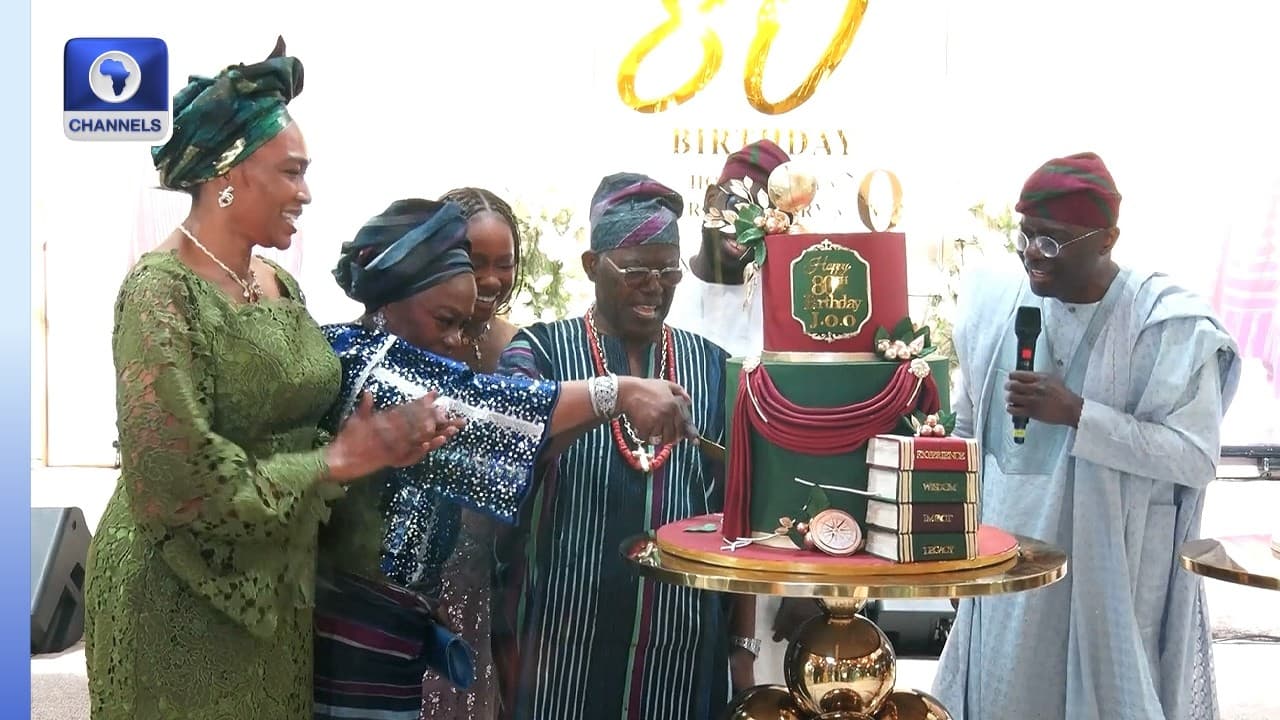 The Creme Of Society Party At The 80Th Birthday Ceremony Of Sir Joseph Okunfulure