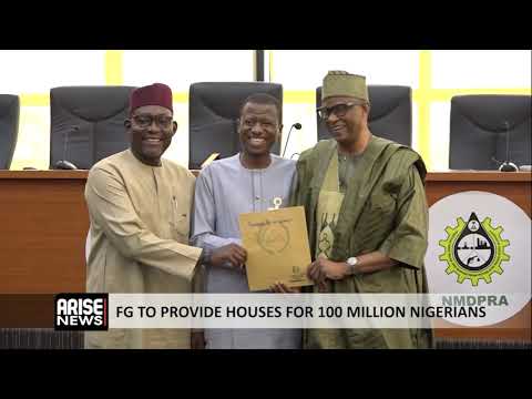FG TO PROVIDE HOUSES FOR 100 MILLION NIGERIANS