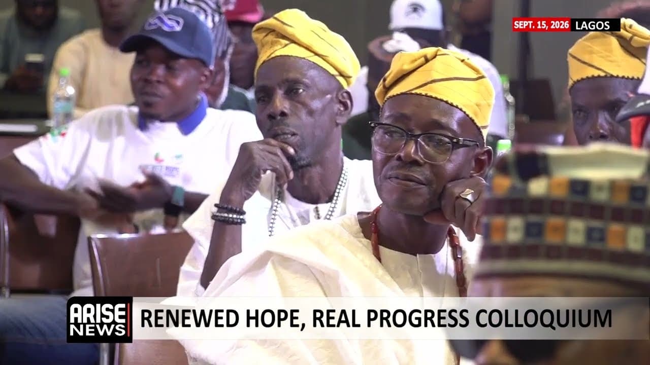 RENEWED HOPE, REAL PROGRESS COLLOQUIUM