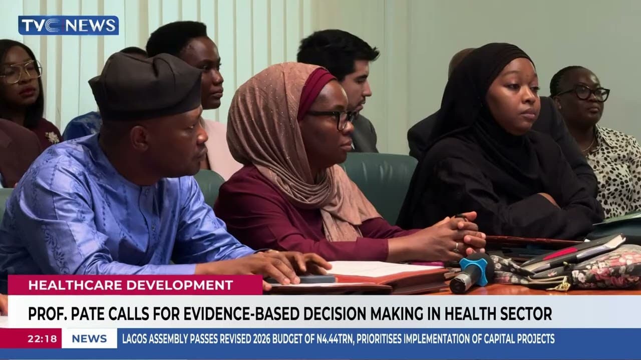 Prof. Pate Calls For Evidence-Based Decision Making In Health Sector
