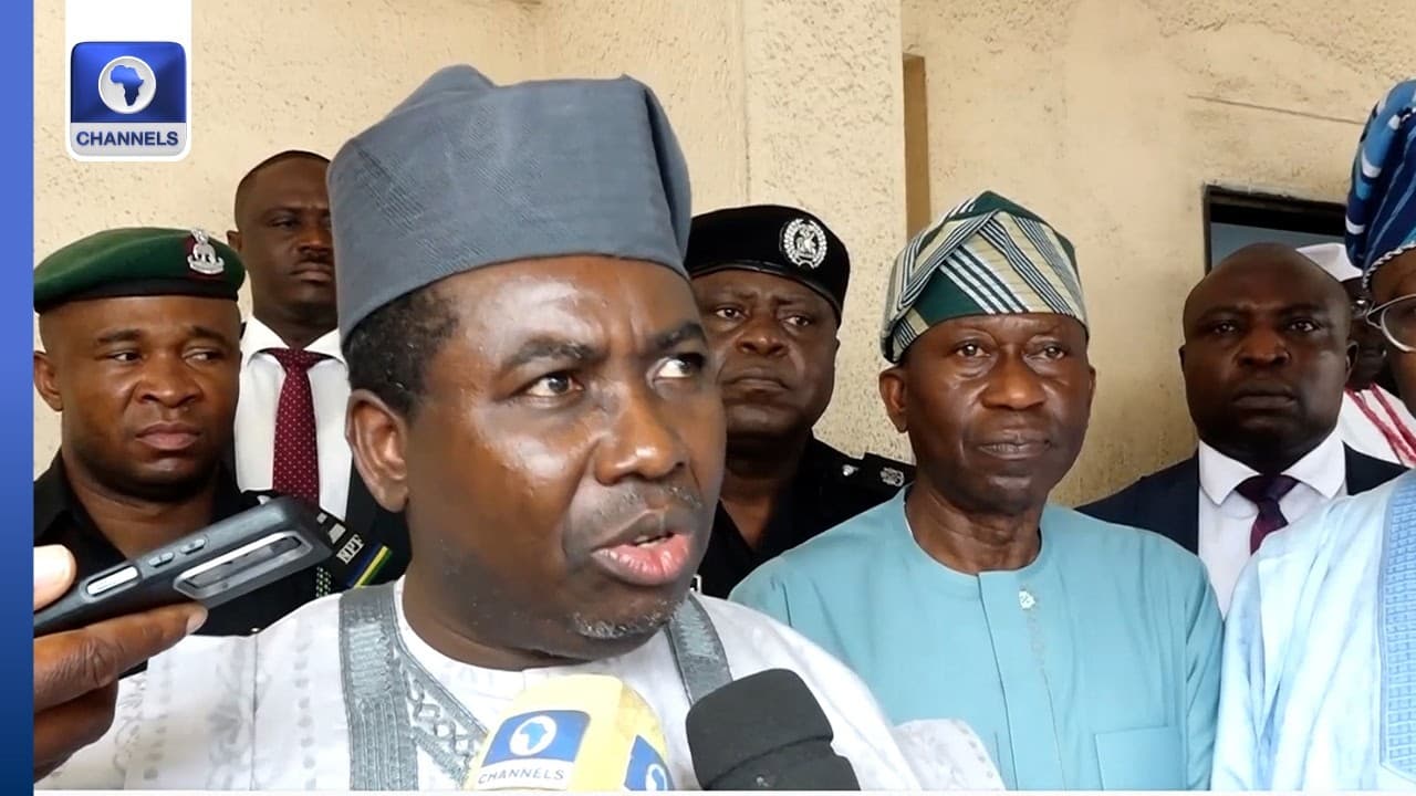 INEC Chairman Visits Oba Of Lagos
