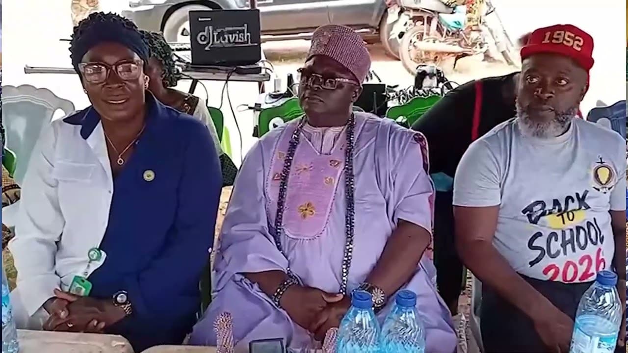 NAS Supports Children In Ogun Community With Education Materials