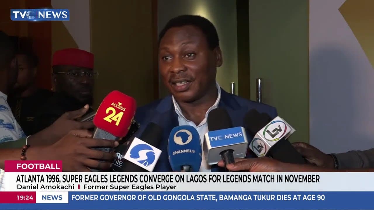 Atlanta 1996, Super Eagles Legends Set For November Legends Match In Lagos