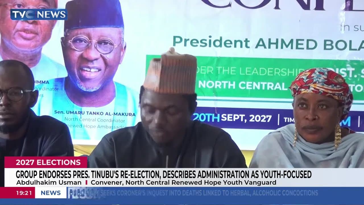 North-Central Renewed Hope Youths Endorse President Tinubu’s Re-election
