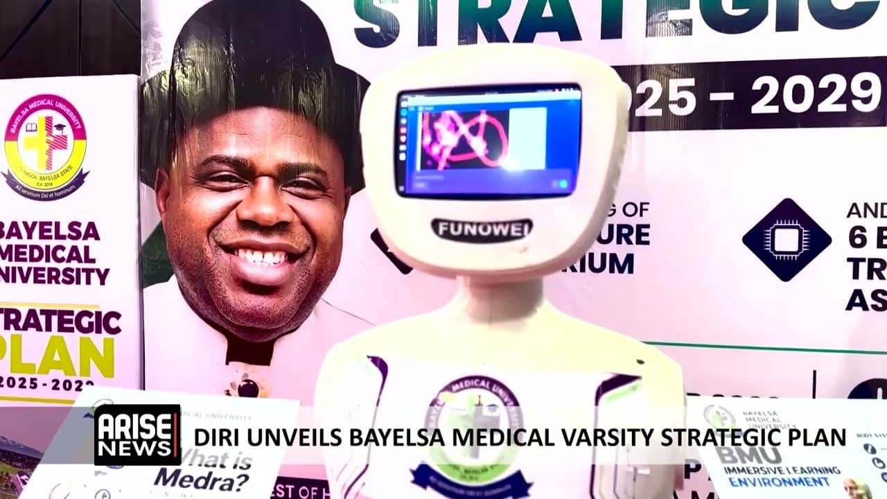 DIRI UNVEILS BAYELSA MEDICAL VARSITY STRATEGIC PLAN
