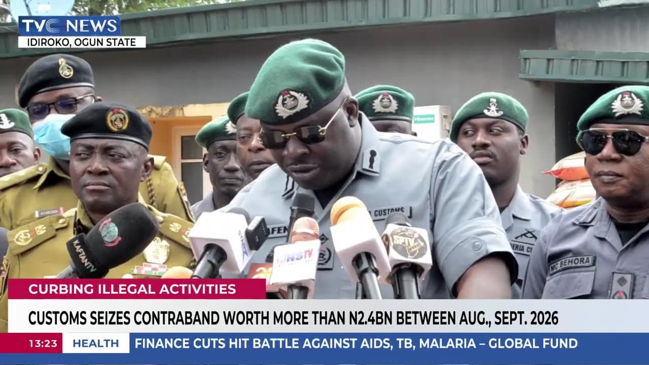 Customs Seizes Contraband Worth More Than N2.4bn Between August, September 2026