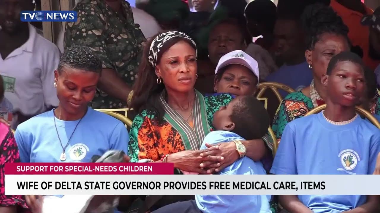 Wife Of Delta State Governor Provides Free Medical Care, Items