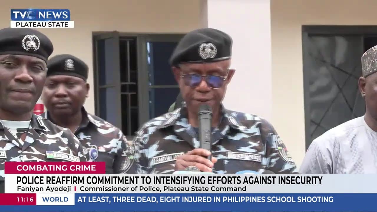 Police Reaffim Commitment To Intensifying Efforts Against Insecurity In Plateau State