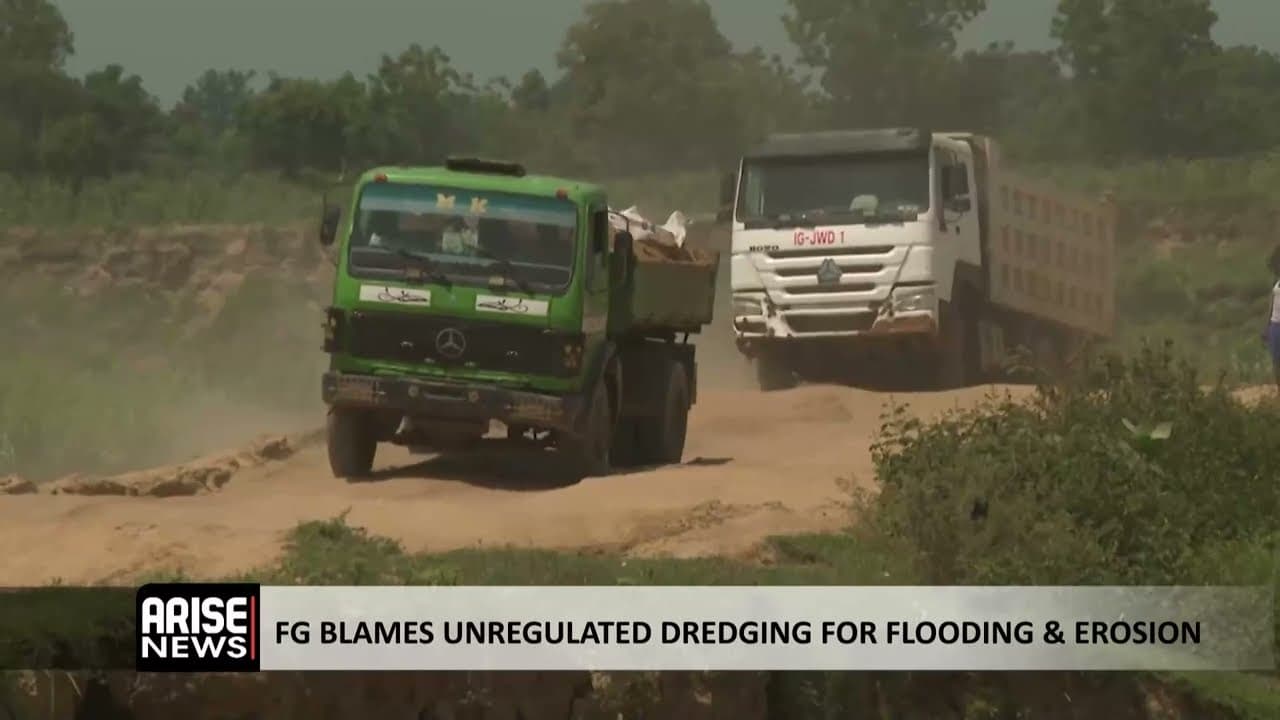 FG BLAMES UNREGULATED DREDGING FOR FLOODING & EROSION