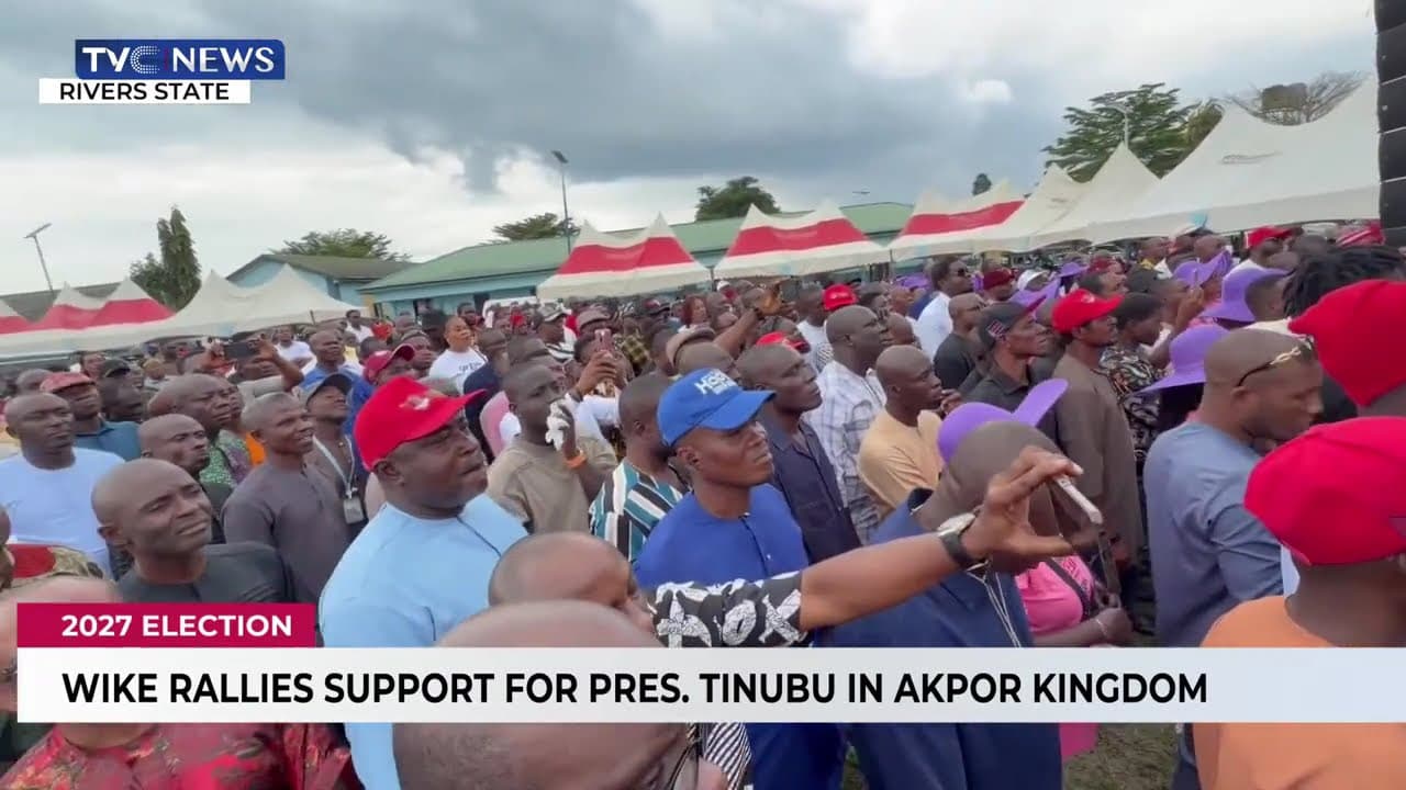 Wike Rallies Support For Pres. Tinubu In Akpor Kingdom