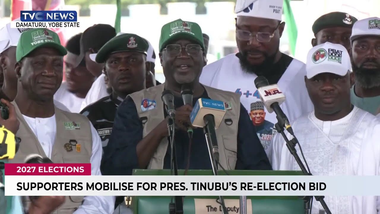 Pres. Tinubu's Door-To-Door Group Flags Off Campaign In Yobe State