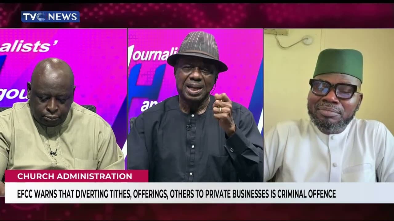 EFCC Warns That Diverting Tithes, Offerings, Others To Private Businesses Is Criminal Offence